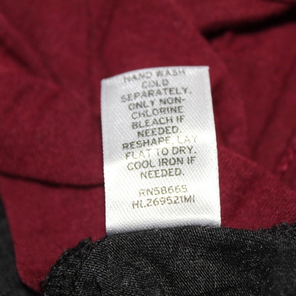 ⭐ Trouve red/charcoal long sleeve - Picture 6 of 6